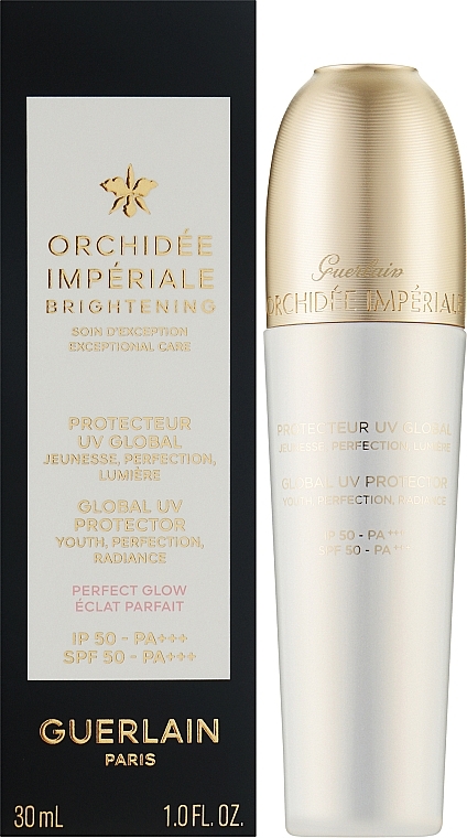 Przeciwsłoneczny krem do twarzy - Guerlain Orchidee Imperiale Global UV Protector SPF50 — Zdjęcie N2