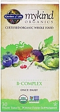 PRZECENA! Suplement diety z witaminą B - Garden of Life Mykind Organics * — Zdjęcie N1