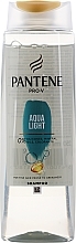 PRZECENA!  Lekki szampon nawilżający do włosów cienkich i ze skłonnością do przetłuszczania się - Pantene Pro-V Aqua Light * — Zdjęcie N15