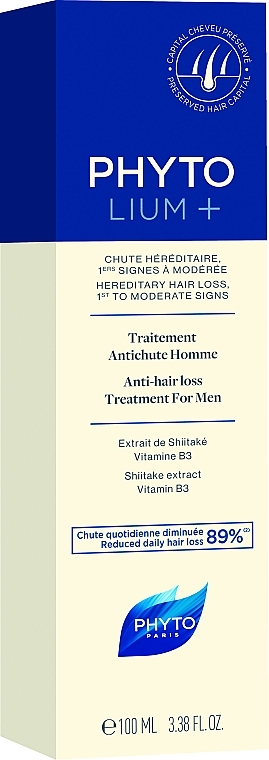 Kuracja przeciw wypadaniu włosów dla mężczyzn - Phyto Lium+ Anti-Hair Loss Treatment For Men — Zdjęcie N2