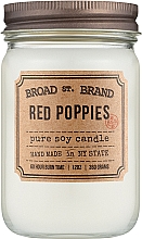 Kup Kobo Broad St. Brand Red Poppies - Świeca zapachowa