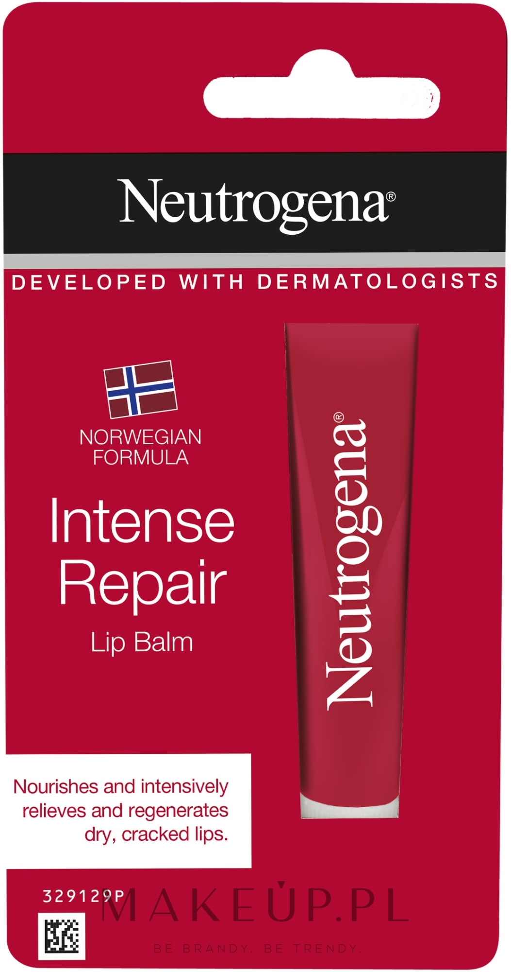 Intensywnie regenerujący balsam do ust - Neutrogena Intense Repair Lip Balm — Zdjęcie 15 ml
