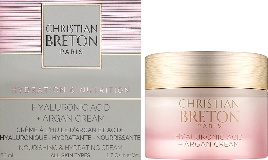 Krem do twarzy - Christian Breton Hyaluronic Acid+Argan Cream — Zdjęcie N2