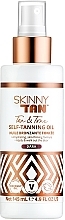 Olejek samoopalający Dark - Skinny Tan Tan and Tone Oil — Zdjęcie N1