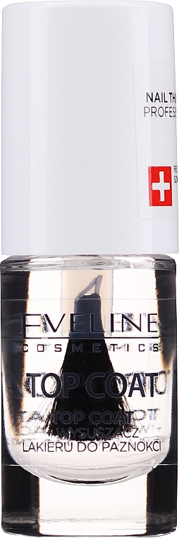 Top coat i wysuszacz lakieru do paznokci - Eveline Cosmetics Nail Theraphy Professional — Zdjęcie N2