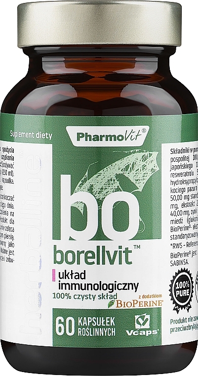 Suplement diety Na układ odpornościowy, 60 szt. - Pharmovit Herballine  — Zdjęcie N1