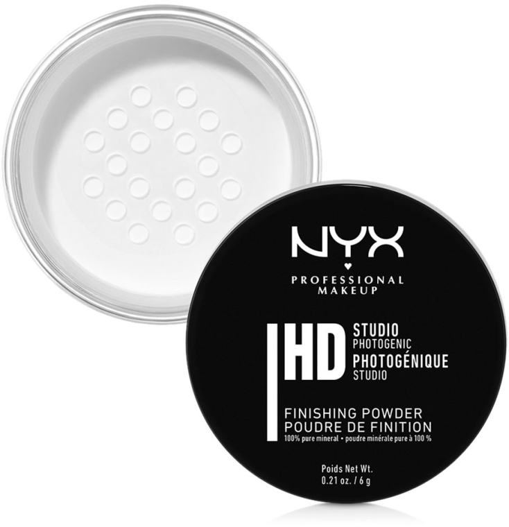 Mineralny puder utrwalający do twarzy - NYX Professional Makeup Studio Finishing Powder