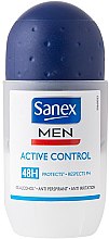 Antyperspirant w kulce dla mężczyzn Active control - Sanex Dermo Men Active Control 48H Roll On — Zdjęcie N1