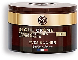 Dobroczynny krem przeciwzmarszczkowy na noc - Yves Rocher Intense Regenerating Care Cream — Zdjęcie N1