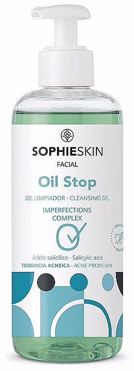 Żel do mycia twarzy - Sophieskin Oil Stop Cleansing Gel — Zdjęcie N1