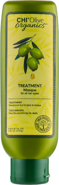 Nawilżająca maska do włosów z oliwą z oliwek - Chi Olive Organics Treatment Masque — Zdjęcie N1