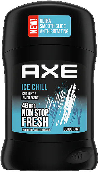 PRZECENA! Antyperspirant w sztyfcie - Axe Ice Chill 48 Hrs Non Stop Fresh Deo Stick * — фото N1