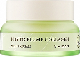 Krem do twarzy na noc z fitokolagenem - Mizon Phyto Plump Collagen Night Cream — Zdjęcie N1