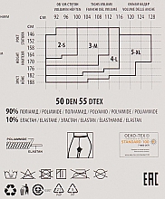 Rajstopy Relax 50 Den, daino	 - Giulia — Zdjęcie N3