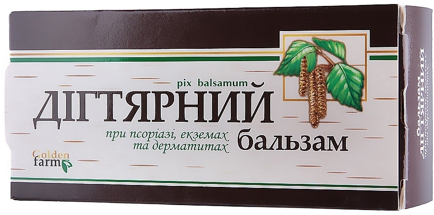 PRZECENA! Dziegciowy balsam - Golden Pharm * — Zdjęcie N4