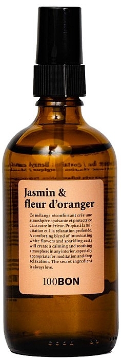100BON Jasmin & Fleur d’Oranger - Spray zapachowy do domu i tekstyliów — Zdjęcie N1