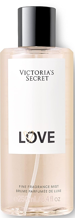 Victoria's Secret Love Fine Fragrance Mist - Perfumowany spray do ciała — Zdjęcie N1