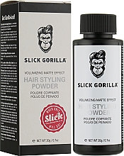 Puder do stylizacji włosów - Slick Gorilla Hair Styling Powder — Zdjęcie N2