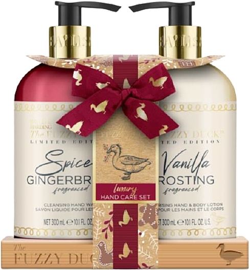 Zestaw - Baylis & Harding The Fuzzy Duck Winter Wonderland Luxury Hand Care Gift Set (h/wash/300ml + lot/300ml) — Zdjęcie N1