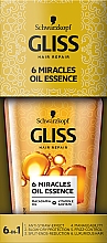 Olejek do włosów - Gliss Kur 6 Miracles Oil Essences — Zdjęcie N1