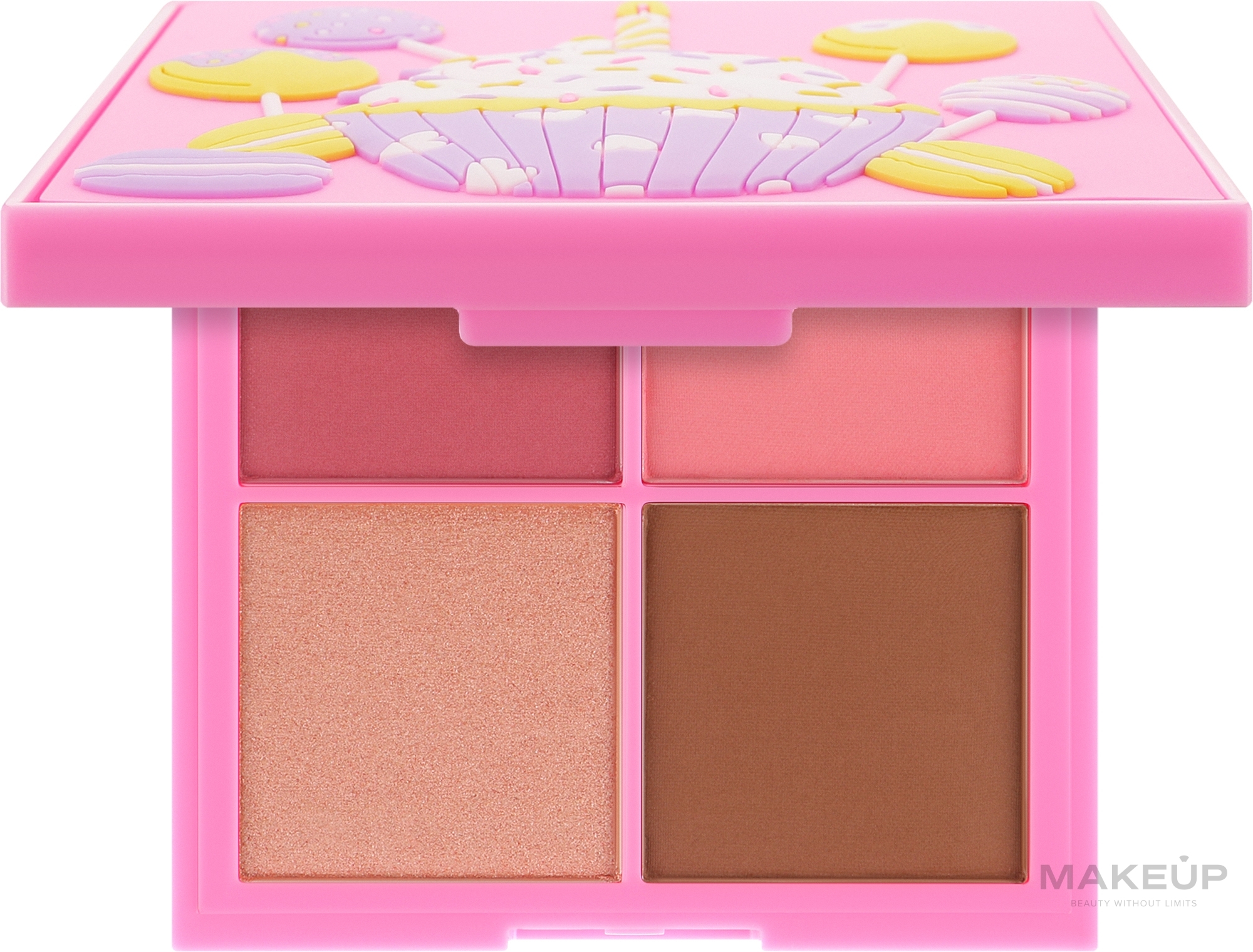 PRZECENA! Paleta do makijażu - I Heart Revolution Face Palette Birthday Cake * — Zdjęcie Vanilla Swirl