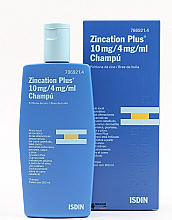 Szampon leczniczy - Isdin Zincation Plus Medicinal Shampoo  — Zdjęcie N1