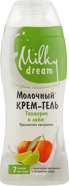 Krem-żel pod prysznic Mandarynka i limonka - Milky Dream Cream Gel — Zdjęcie N2