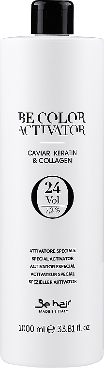 Utleniacz 7,2% - Be Hair Be Color Activator with Caviar Keratin and Collagen — Zdjęcie N2