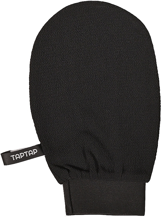 Złuszczająca rękawica do ciała, czarna - Taptap — Zdjęcie N1
