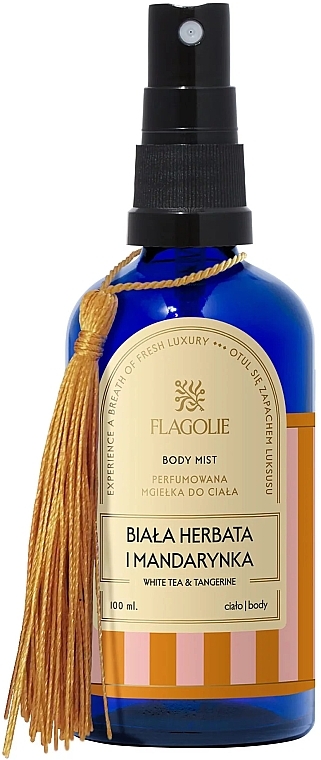 Spray do ciała - Flagolie White Tea I Tangerie Perfumed Body Mist — Zdjęcie N1