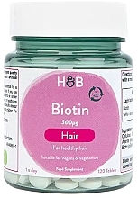 Kup Suplement diety Biotyna, 300mcg - Holland & Barrett Biotin 