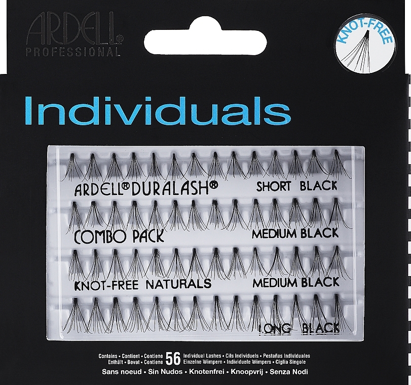 Kępki rzęs bez węzełków - Ardell Individual Combo Pack