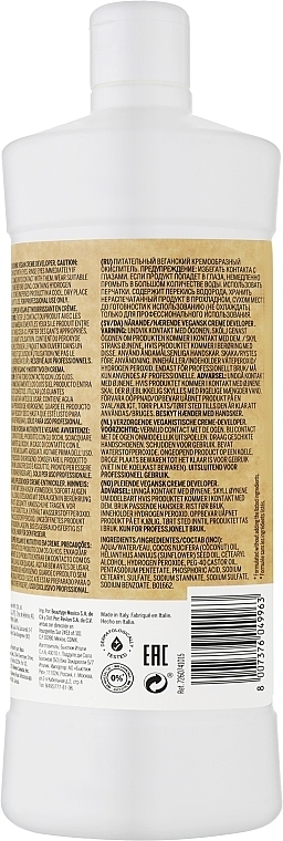 Odżywczy wegański krem utleniający do włosów - Revlon Revlonissimo Color Sublime Mineral Oil Free Creme Developer 15 Vol 4,5% — Zdjęcie N2