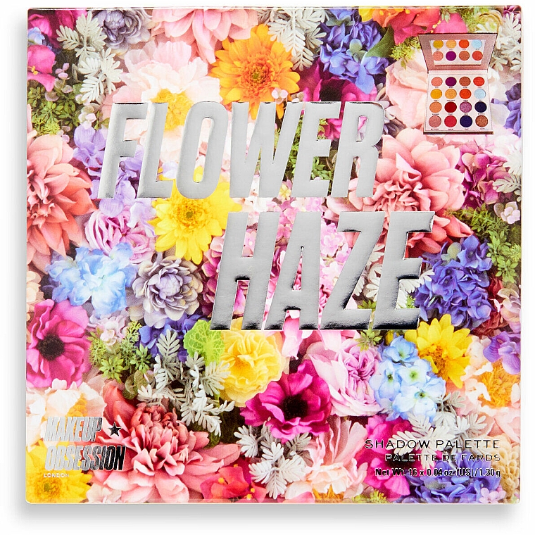 Paleta cieni do powiek - Makeup Obsession Flower Haze Eyeshadow Palette — Zdjęcie N5