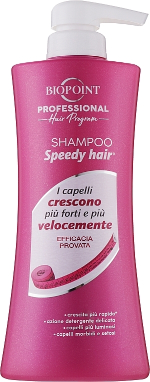 Szampon przyspieszający wzrost włosów - Biopoint Speedy Hair Shampoo Fortificante Capelli — Zdjęcie N1
