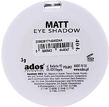Matowy cień do powiek - Ados Matt Effect Eye Shadow — Zdjęcie N20