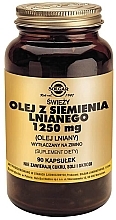 Suplement diety Olej lniany 1250 mg - Solgar Flaxseed Oil — Zdjęcie N1