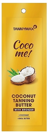 Brązujący olejek do opalania - Tannymaxx Coco Me! Coconut Tanning Butter With Bronzer (próbka) — Zdjęcie N1