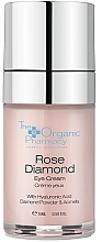 PRZECENA! Nawilżający krem pod oczy - The Organic Pharmacy Rose Diamond Eye Cream * — Zdjęcie N1