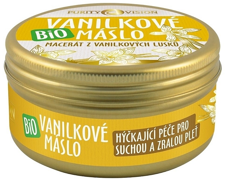 Organiczny olejek waniliowy - Purity Vision Bio Vanilla Butter (w puszce) — Zdjęcie N1