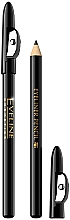 Kredka do oczu - Eveline Cosmetics Eyeliner Pencil  — Zdjęcie N1