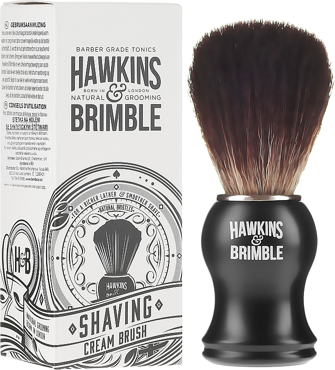 Pędzel do golenia - Hawkins & Brimble Synthetic Shaving Brush — Zdjęcie N1