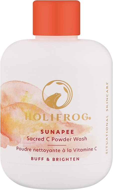 Enzymatyczny puder do mycia twarzy z witaminą C - HoliFrog Sunapee Sacred-C Brightening Powder Wash — Zdjęcie N1