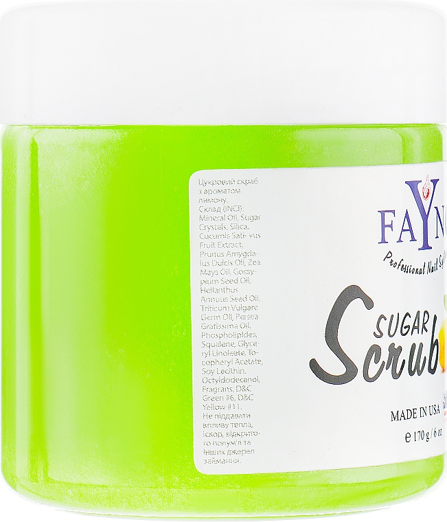 Peeling cukrowy Cytryna - Fayno Sugar Scrub — Zdjęcie N2