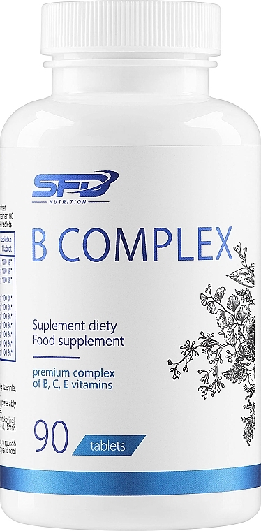 Kompleks witamin z grupy B - SFD Nutrition B Complex — Zdjęcie N1