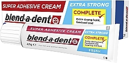 Krem do mocowania protez - Blend-A-Dent Super Adhesive Cream Fresh Complete  — Zdjęcie N5