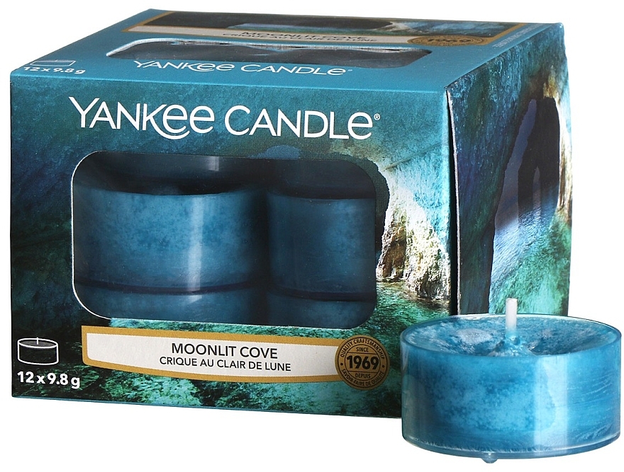 Podgrzewacze zapachowe - Yankee Candle Tea Light Candles Moonlit Cove — Zdjęcie N1