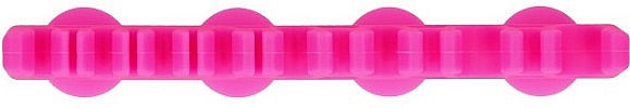 Silikonowa suszarka do pędzli, jasnoróżowa - Tools For Beauty MiMo Makeup Brush Drying Rack Hot Pink — Zdjęcie N2
