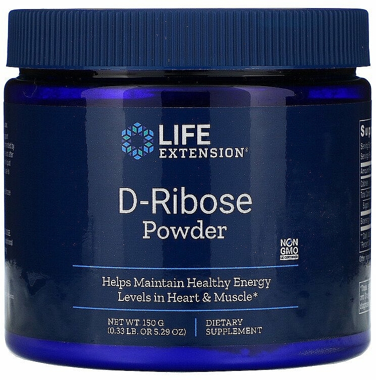 D-ryboza w proszku - Life Extension D-Ribose Powder — Zdjęcie N1