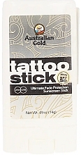 Sztyft chroniący przed słońcem do tatuaży SPF50+ - Australian Gold Tattoo Stick SPF50+ — Zdjęcie N1